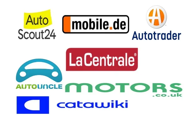 Avrupa'nın En İyi Otomotiv Seri İlan Platformları Logoları