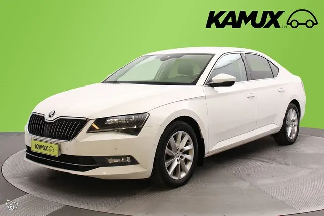 Skoda Superb 2,0 TDI 150 Style BusinessLine DSG Autom. / Juuri huollettu / Pa-lämmitin / Vetokoukku / Ambient / Image 6